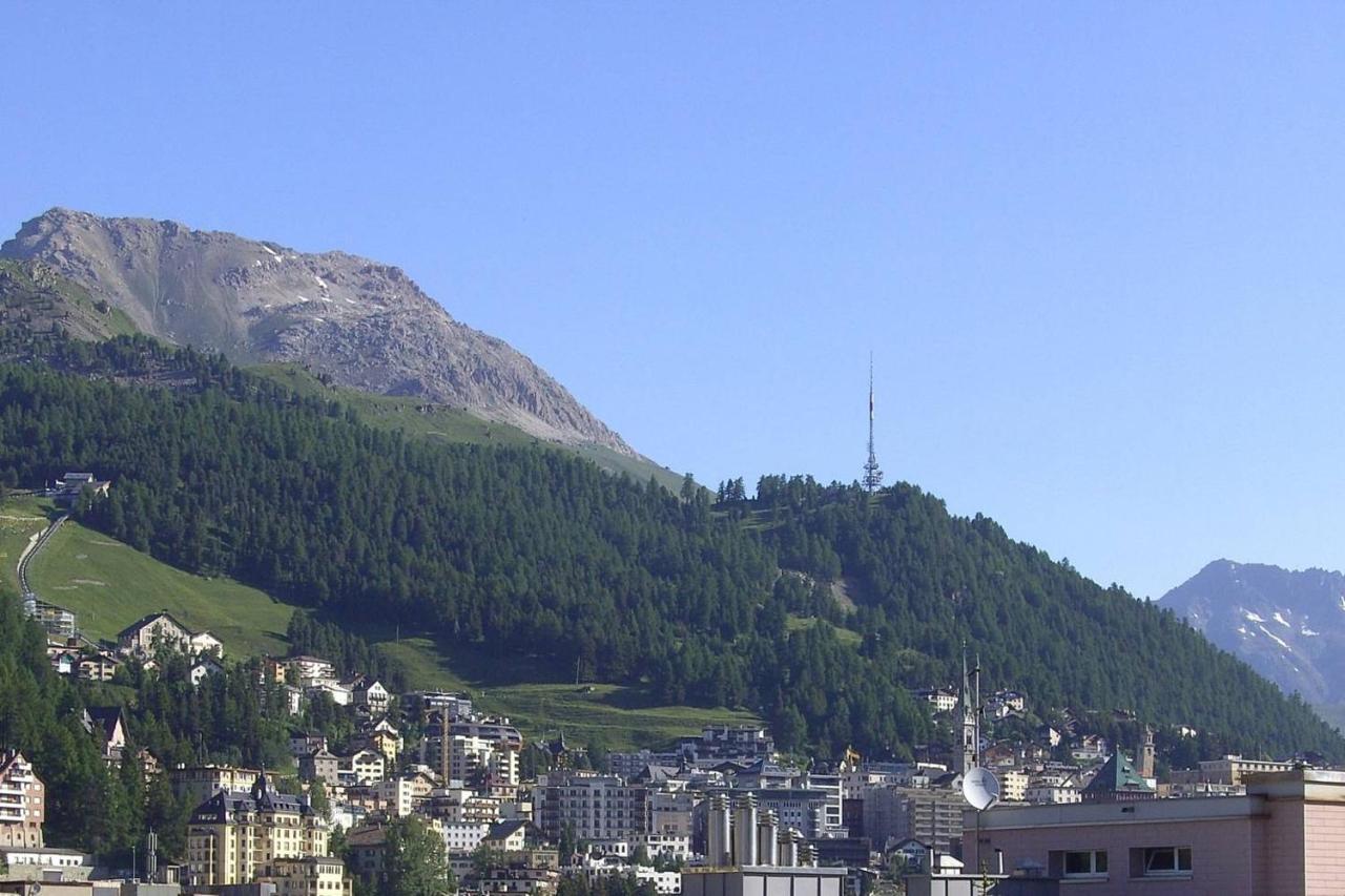 Grosse Wohnung Mitten In St. Moritz Am See ภายนอก รูปภาพ