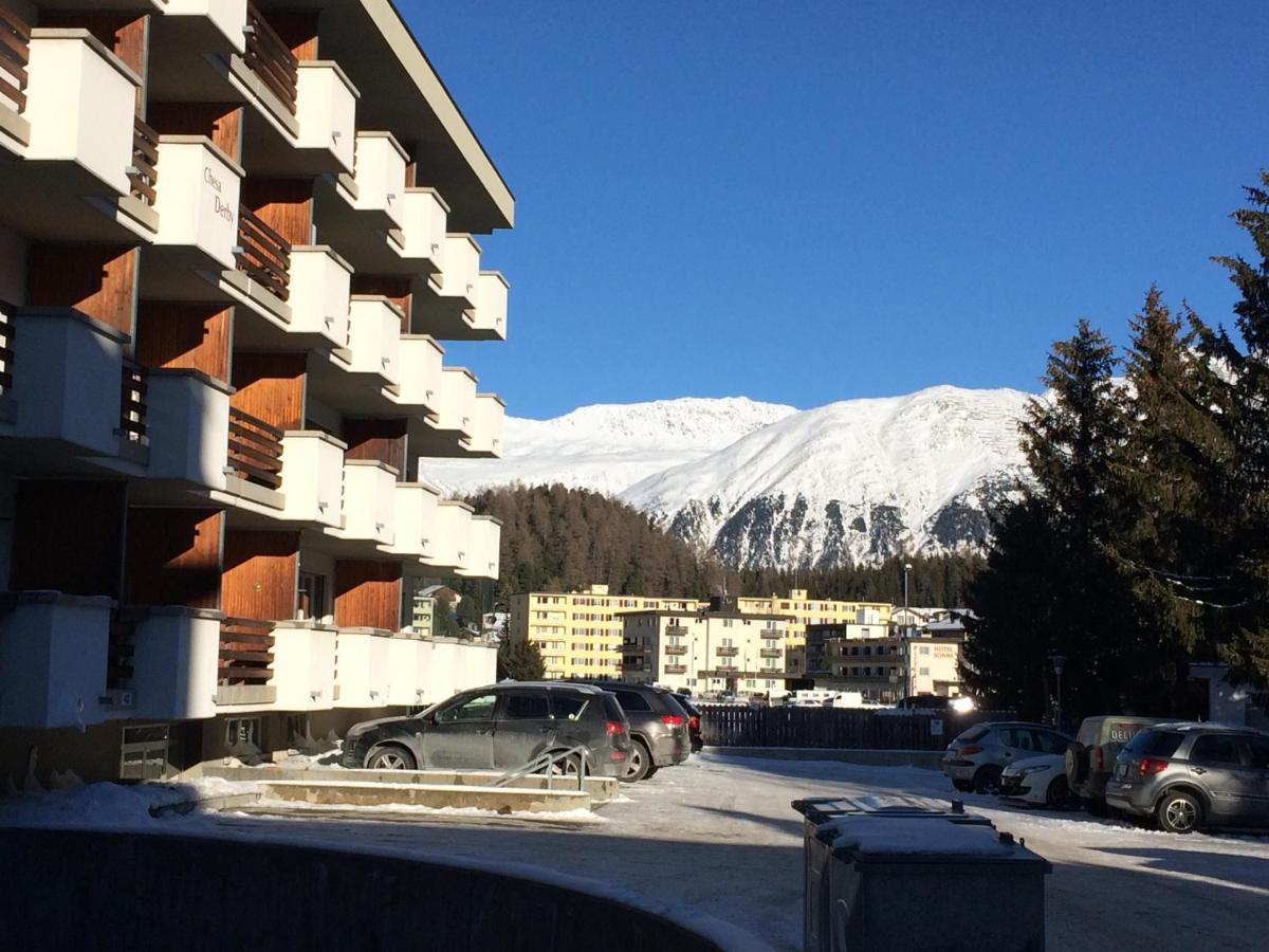 Grosse Wohnung Mitten In St. Moritz Am See ภายนอก รูปภาพ